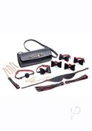 Master Series Black And Red Bow Bondage Set With Carrying...